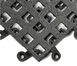 INTERLOCK DRAINAGE MAT BLCK 18 X18 PK10 by Wearwell