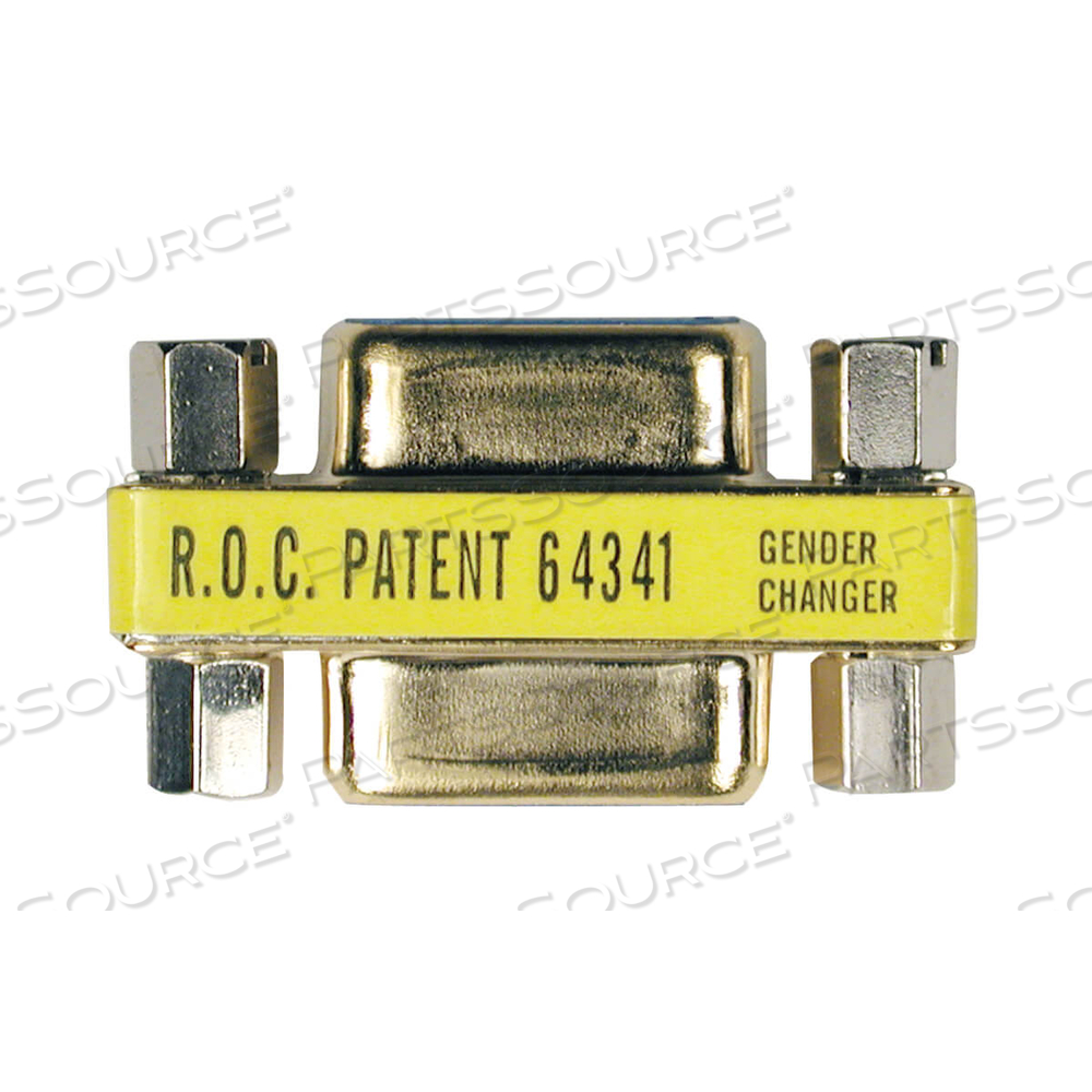 DB9 FEMALE - DB9 FEMALE COMPACT/SLIMLINE COUPLER GENDER CHANGER by Tripp Lite