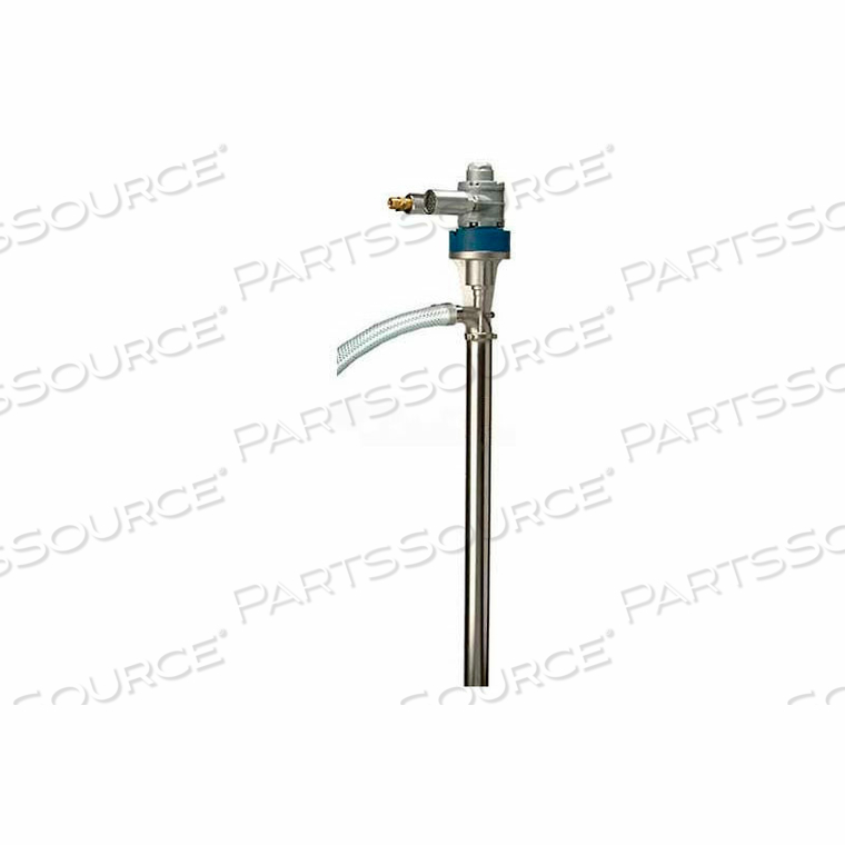 40" DRUM PUMP KIT - 316SS PUMP TUBE - 316SS SHAFT - SPLASH PROOF 115V MOTOR by FINISH THOMPSON