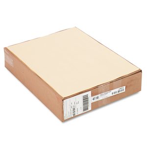 CREAM MANILA DRAWING PAPER, 50 LB COVER WEIGHT, 18 X 24, CREAM MANILA, 500/PACK by Pacon