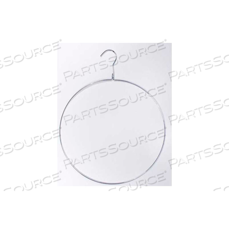 NAHANCO BIKINI HANGER, 14"L, METAL-CHROME, PKG QTY 12 by National Hanger Company Inc.