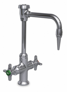 GOOSENECK CHROME BRASS 2.0GPM by WaterSaver Faucet Company