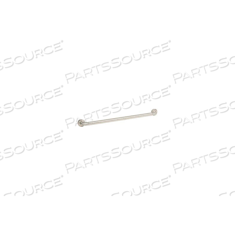1-1/2" DIA. STRAIGHT PEENED GRAB BAR 36"W by Bobrick Washroom Equipment, Inc