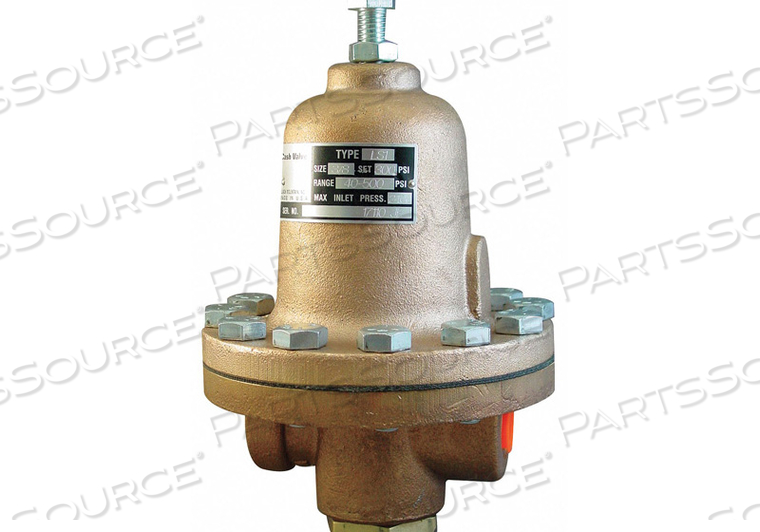 PRESSURE REGULATOR 3/4 IN 40 TO 500 PSI by Cash Valve