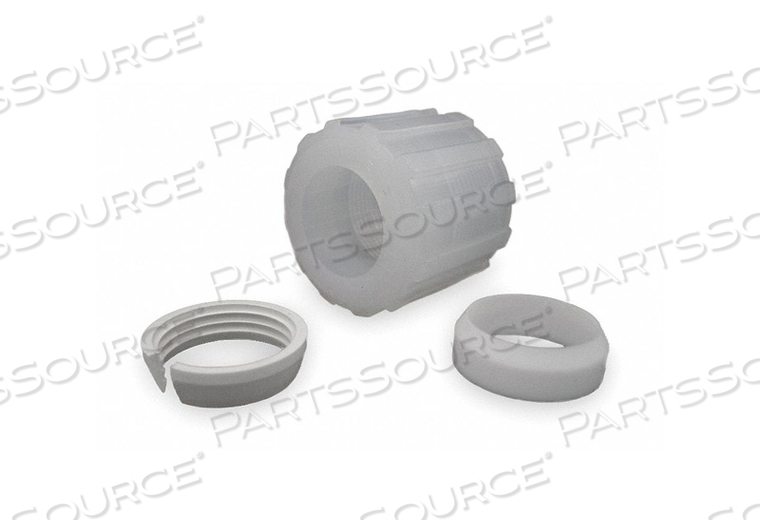 NUT ASSEMBLY PFA PTFE ETFE COMP 1/4IN by Pargrip NUT ASSEMBLY PFA PTFE ETFE COMP 1/4IN by Pargrip