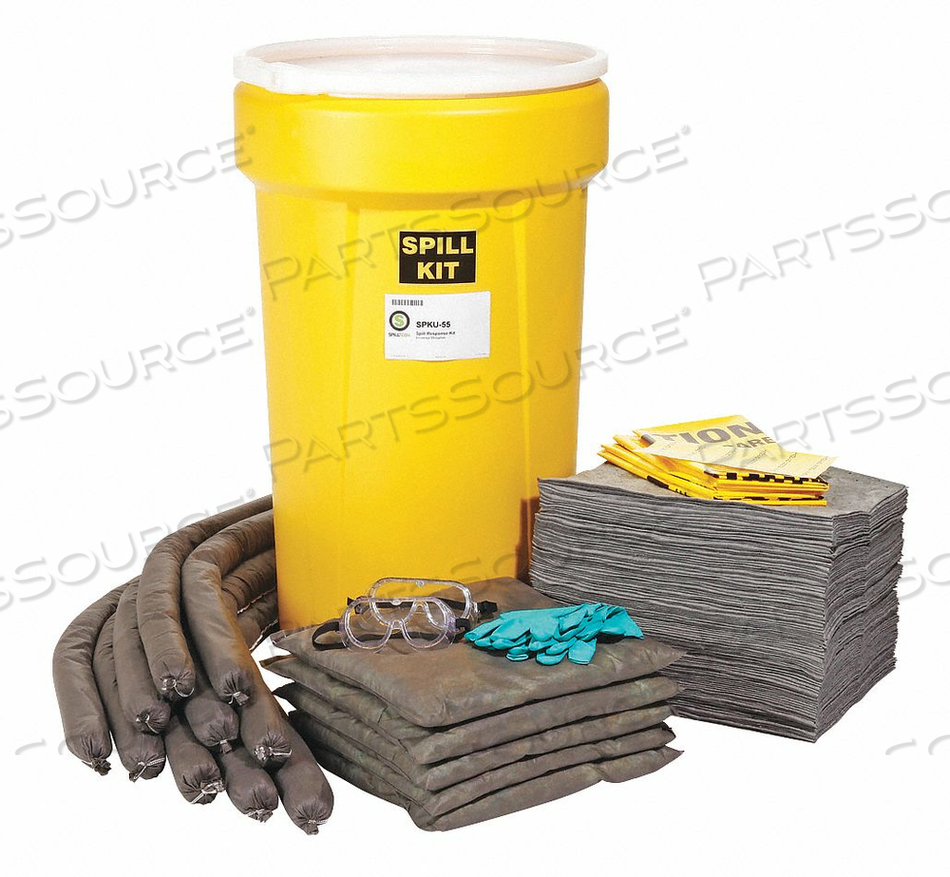 SPILL KIT DRUM UNIVERSAL 24 H X 40 W by SpillTech SPILL KIT DRUM UNIVERSAL 24 H X 40 W by SpillTech