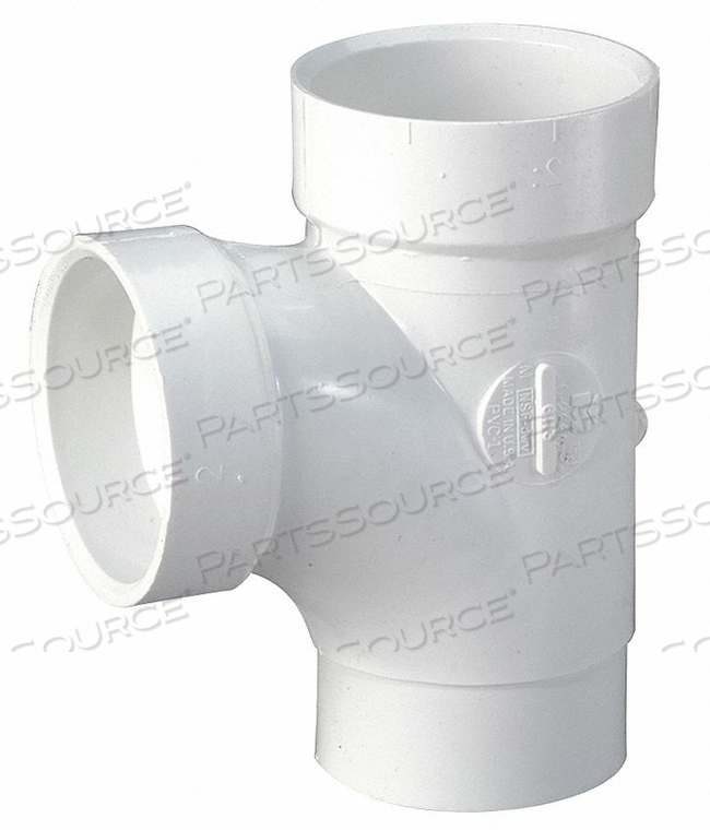 SANITARY STREET TEE, SCHEDULE 40, 3 IN X 3 IN X 3 IN FITTING PIPE SIZE, WHITE by Charlotte Pipe And Foundry Co. SANITARY STREET TEE, SCHEDULE 40, 3 IN X 3 IN X 3 IN FITTING PIPE SIZE, WHITE by Charlotte Pipe And Foundry Co.