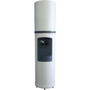 AQUAVERVE BOTTLELESS FAHRENHEIT MODEL COMMERCIAL COLD WATER COOLER W/ FILTRATION, WHITE W/ BLUE TRIM by Elite Holdings Group