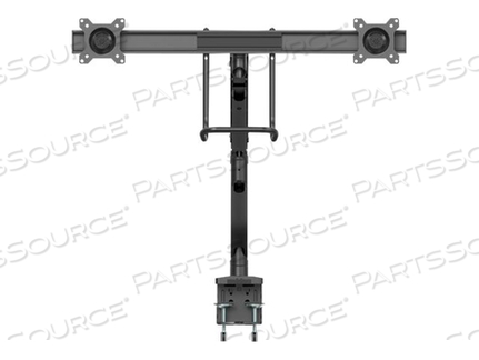 DESK MOUNT DUAL MONITOR ARM, ERGONOMIC DUAL MONITOR VESA MOUNT FOR 32" 17.6LBS (8KG) DISPLAYS, CROSSBAR HANDLE FOR SYNCHRONIZED FULL MOTION, by StarTech.com Ltd. DESK MOUNT DUAL MONITOR ARM, ERGONOMIC DUAL MONITOR VESA MOUNT FOR 32" 17.6LBS (8KG) DISPLAYS, CROSSBAR HANDLE FOR SYNCHRONIZED FULL MOTION, by StarTech.com Ltd.