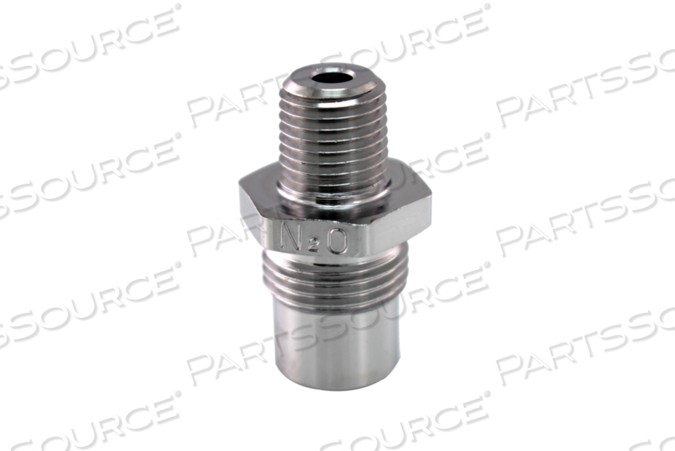 DISS 1040-A X 1/4IN MNPT NITROUS OXIDE BODY ADAPTER by Bay Corporation