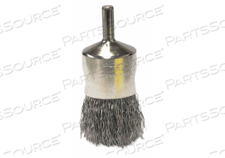 END BRUSH SS WIRE 