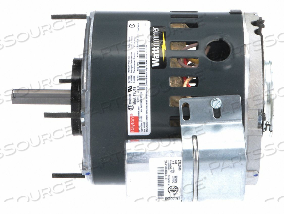 MOTOR PSC 1/8 HP 860 RPM 115V 48 OPEN by DAYTON ELECTRIC MANUFACTURING CO MOTOR PSC 1/8 HP 860 RPM 115V 48 OPEN by DAYTON ELECTRIC MANUFACTURING CO