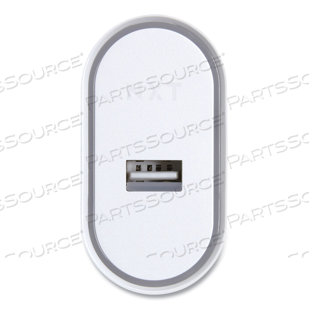 WALL CHARGER, USB-A PORT, WHITE 