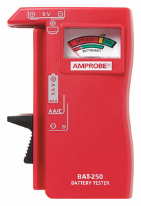 BATTERY TESTER ANALOG 1.5 TO 9V by Amprobe