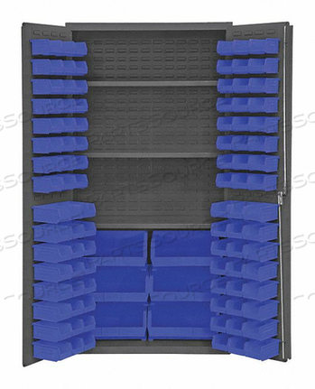 BIN CAB LOUVERED/SHELVING 72 H 36 W 24 D by Durham Manufacturing Company BIN CAB LOUVERED/SHELVING 72 H 36 W 24 D by Durham Manufacturing Company