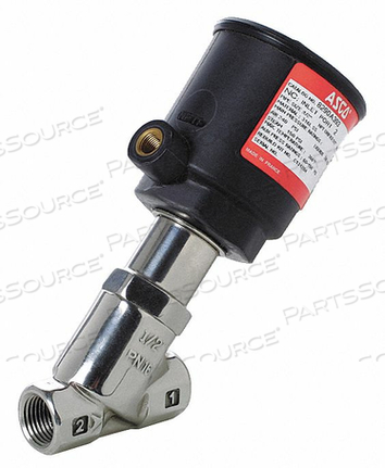 ANGLE BODY VALVE 1/2 CV 5.7 by ASCO Valve, Inc.