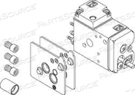 HAND PIECE CONTROL BLOCK, NICKEL PLATED BRASS 