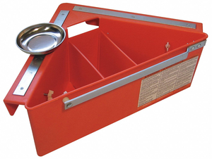 TOOL ORGANIZER FOR AERIAL PLATFORMS by Aerial Tool Bin