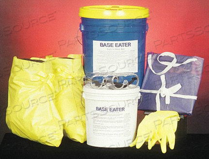 BASE NEUTRALIZER KIT 5 GAL. LAB CAUSTICS by Clift Industries BASE NEUTRALIZER KIT 5 GAL. LAB CAUSTICS by Clift Industries