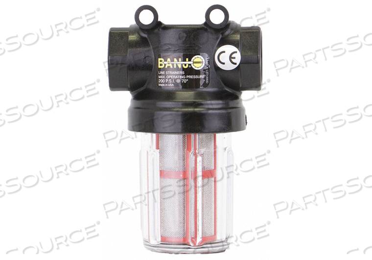 T-LINE STRAINER 1/2 595 MICRONS by Banjo