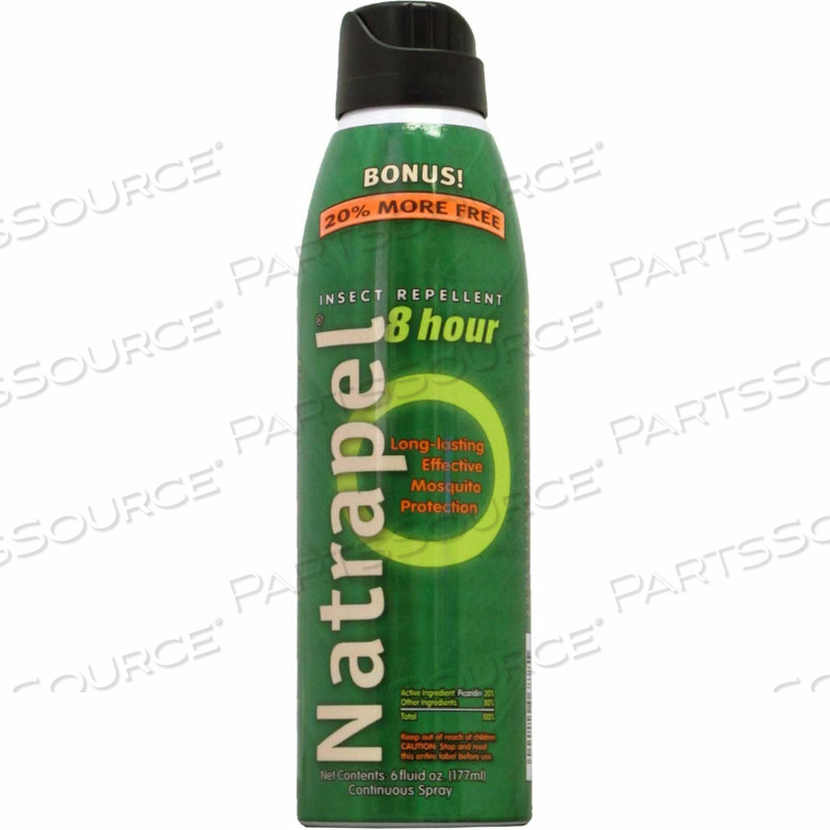 NATRAPEL 8-HOUR CONTINUOUS SPRAY 6OZ. by Tender Corporation