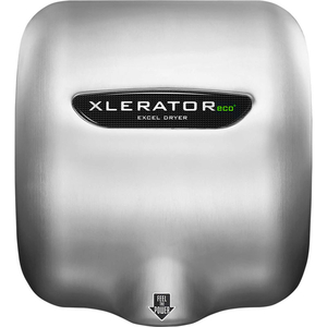 XLERATORECO AUTOMATIC NO HEAT HAND DRYER, BRUSHED STAINLESS STEEL, 110-120V by Excel Dryer