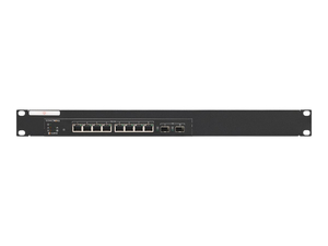 RM-SW-T8, NETWORK DEVICE MOUNTING KIT, RACK MOUNTABLE, RAL 9005, 1U, 19", FOR SONICWALL SWITCH SWS12-8, SWS12-8POE by Rackmount.IT