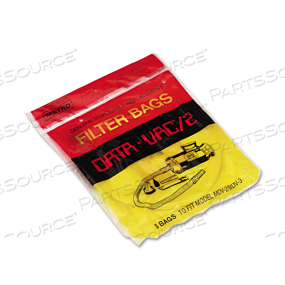 DISPOSABLE BAGS FOR PRO CLEANING SYSTEMS by DataVac DISPOSABLE BAGS FOR PRO CLEANING SYSTEMS by DataVac
