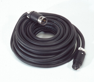 POWER CORD EXTENSION, 100 FT, 20 A, 125/250 VAC, 10 AWG, NEMA L14-20P TO NEMA L14-20R, BLACK by CEP