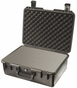 CASE W/FOAM 21-1/4 L 16 W BLACK by Pelican Products CASE W/FOAM 21-1/4 L 16 W BLACK by Pelican Products