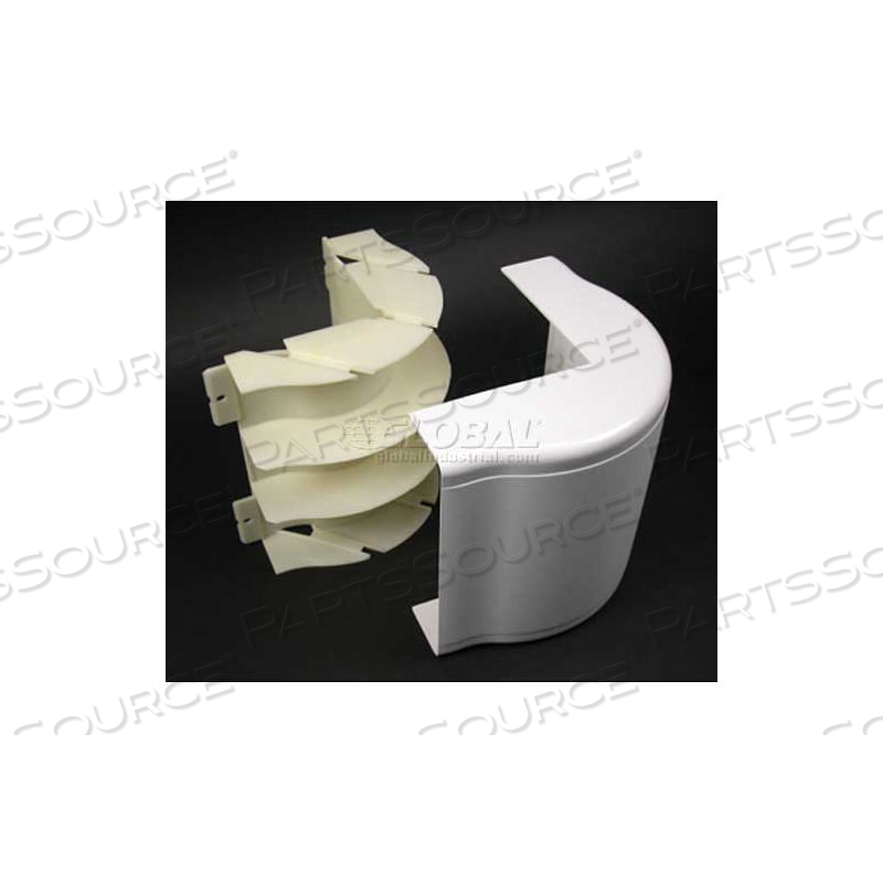 5518FO-WH 2" FIBERREADY EXTERNAL ELBOW, WHITE, 3-1/2"L by Wiremold