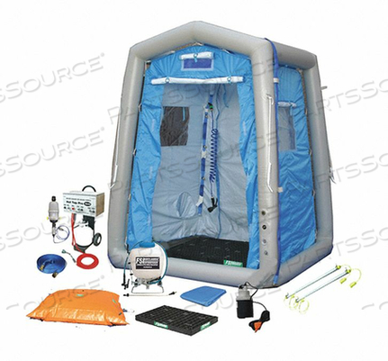 DECONTAMINATION SHOWER PVC/NYLON 800 LB. by Fsi DECONTAMINATION SHOWER PVC/NYLON 800 LB. by Fsi