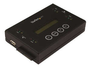 DRIVE DUPLICATOR AND ERASER FOR USB FLASH DRIVES AND 2.5 / 3.5" SATA DRIVES - HARD DRIVE / USB DRIVE DUPLICATOR - 1 BAYS (SERIAL ATA-600 / USB) by StarTech.com Ltd. DRIVE DUPLICATOR AND ERASER FOR USB FLASH DRIVES AND 2.5 / 3.5" SATA DRIVES - HARD DRIVE / USB DRIVE DUPLICATOR - 1 BAYS (SERIAL ATA-600 / USB) by StarTech.com Ltd.