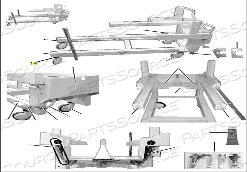 WHEEL HOLDING FIXTURE by Siemens Medical Solutions