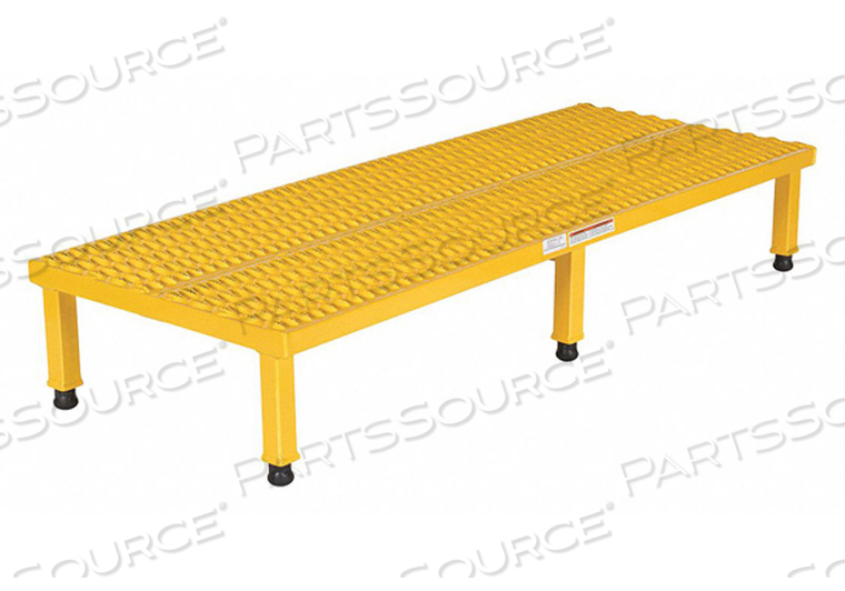 WORK PLATFORM, 14 IN PLATFORM HT - MAX, 24 IN PLATFORM WD, 60 IN PLATFORM DP, STEEL by Vestil Manufacturing Corp.
