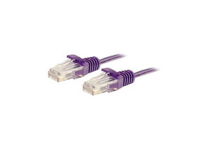 5FT CAT6 CABLE UTP SLIM 28AWG PURPLE by Legrand AV (C2G) 5FT CAT6 CABLE UTP SLIM 28AWG PURPLE by Legrand AV (C2G)