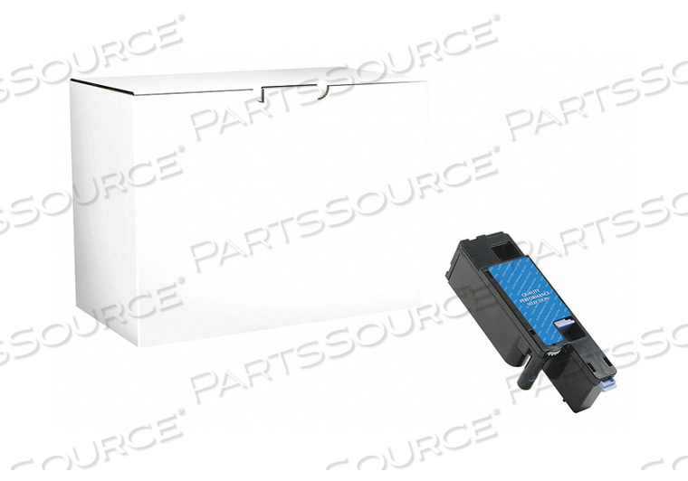 TONER CARTRIDGE CYAN REMANUFACTURED by Clover