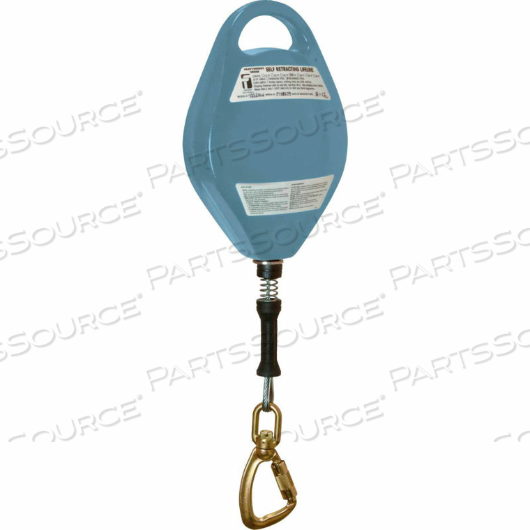 DURATECH SELF RETRACTING LIFELINE WITH 30' GALVANIZED CABLE by Falltech