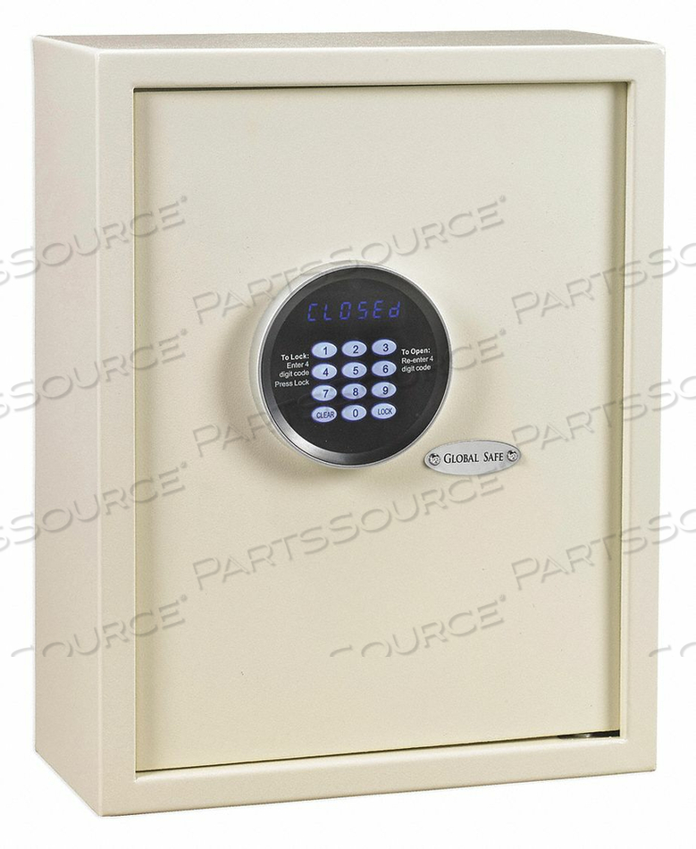 HOTEL SAFE WHITE NET 35.2 LB. STEEL by Global Safe HOTEL SAFE WHITE NET 35.2 LB. STEEL by Global Safe