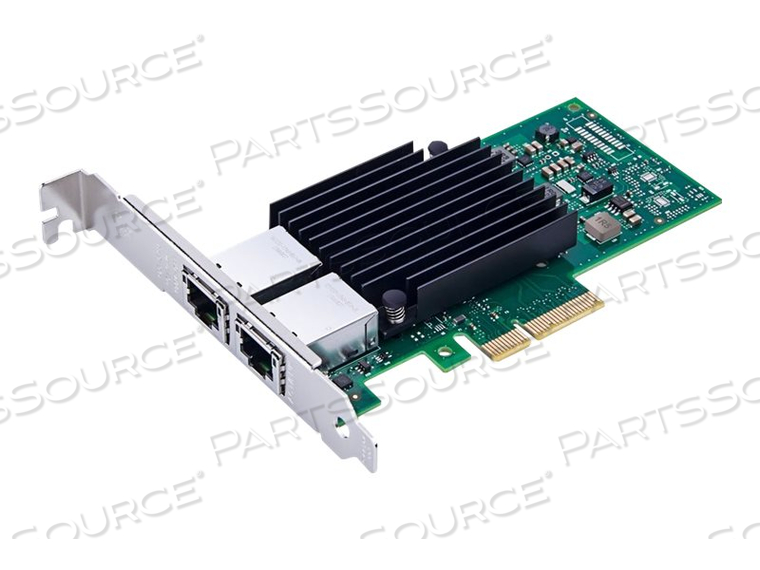 AXIOM 10GBS DUAL PORT RJ45 PCIE 3.0 X4 NIC CARD FOR INTEL - X550T2, X550-T2 by Axiom