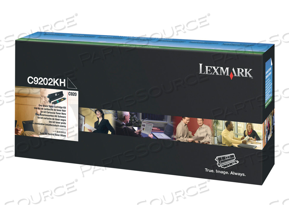 TONER CART,C920,BLACK,15K by Lexmark