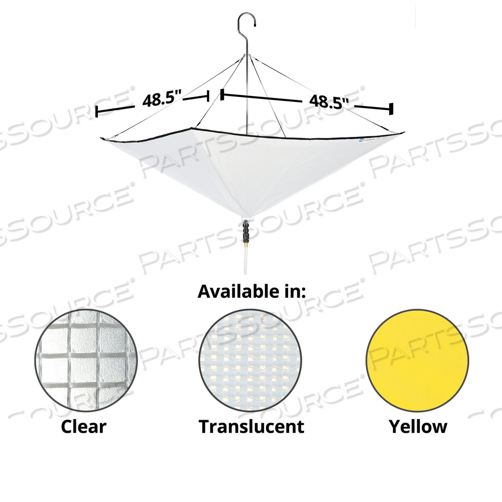 PIG UMBRELLA-STYLE ROOF LEAK DIVERTER TARP KIT by New Pig Corporation PIG UMBRELLA-STYLE ROOF LEAK DIVERTER TARP KIT by New Pig Corporation