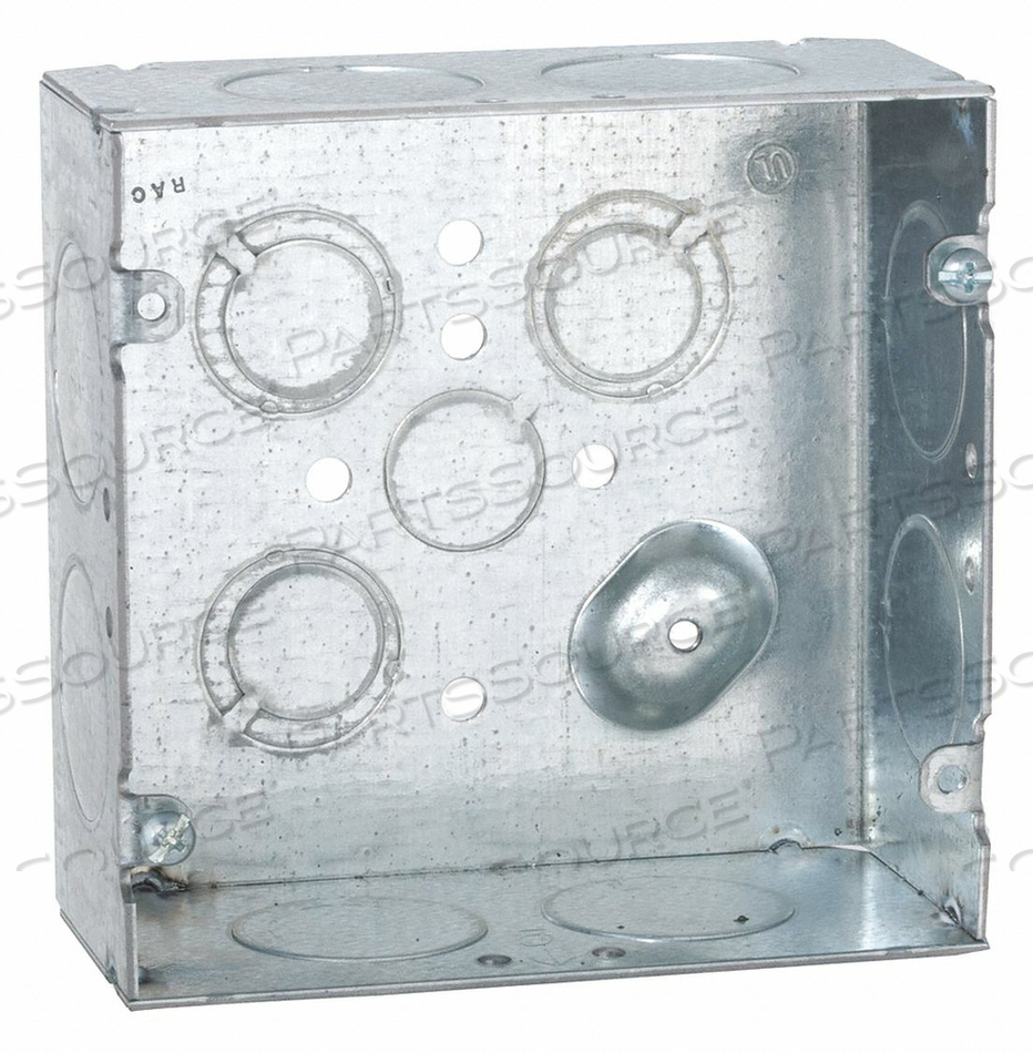 BOX ELECTRICAL SQUARE 4-11/16 IN. by RACO BOX ELECTRICAL SQUARE 4-11/16 IN. by RACO