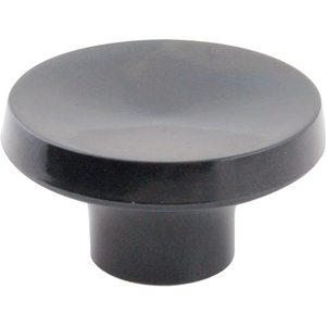 KNOB, 1.5"OD, BLK PLST, #10-32THD by Roundup Food Equipment