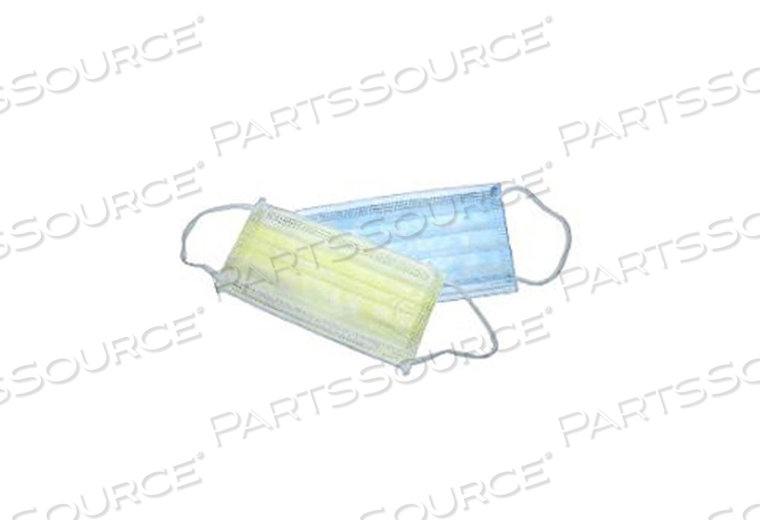 PROCEDURE MASK, BLUE WITH EAR LOOPS, PLEATED by Concordance Healthcare Solutions PROCEDURE MASK, BLUE WITH EAR LOOPS, PLEATED by Concordance Healthcare Solutions