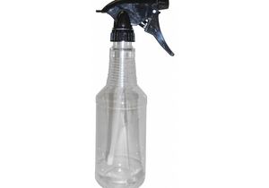 TRIGGER SPRAY BOTTLE 16OZ CLR/BLCK PK12 by Tough Guy