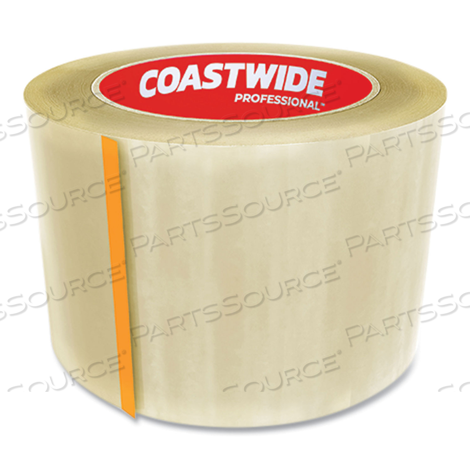 INDUSTRIAL PACKING TAPE, 3" CORE, 1.8 MIL, 3" X 110 YDS, CLEAR, 24/CARTON 