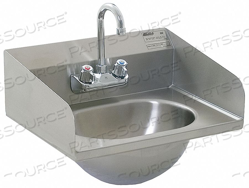 HAND SINK WALL 18-7/8 IN L 14-3/4 IN W by Eagle Group HAND SINK WALL 18-7/8 IN L 14-3/4 IN W by Eagle Group