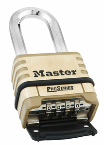 COMBINATION PADLOCK 1 15/16IN RECTGLE by Master Lock COMBINATION PADLOCK 1 15/16IN RECTGLE by Master Lock