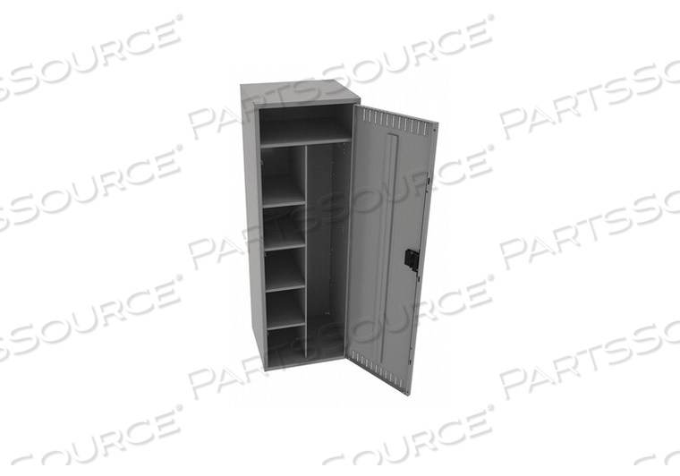 WRDRB LOCKR LVRD 1 WD 1 TIER MEDIUM GRAY by Tennsco Corp.